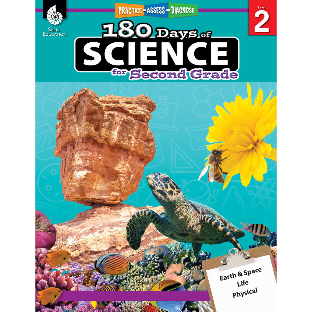 Shell Education 180 Days of Science for Second Grade