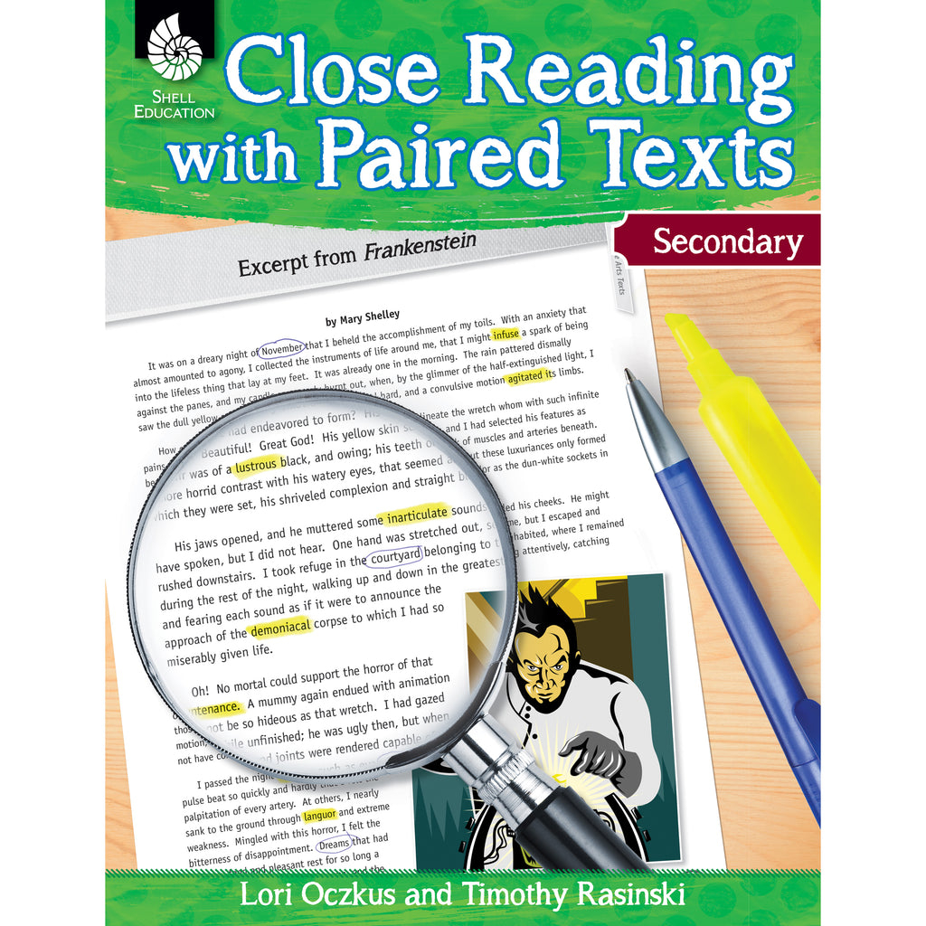 Shell Education Close Reading with Paired Texts, Secondary
