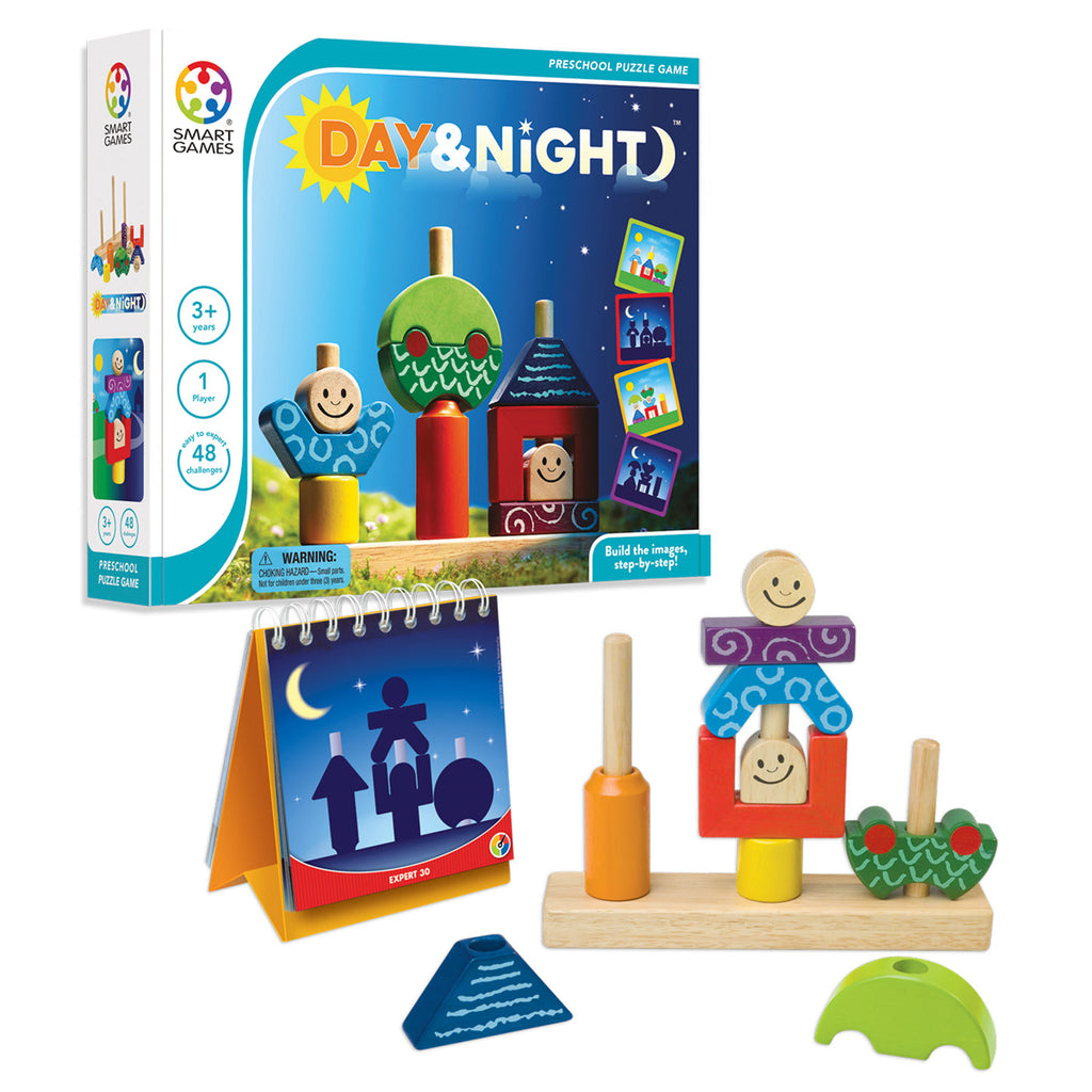 Smart Toys And Games Day & Night: Preschool Puzzle Game