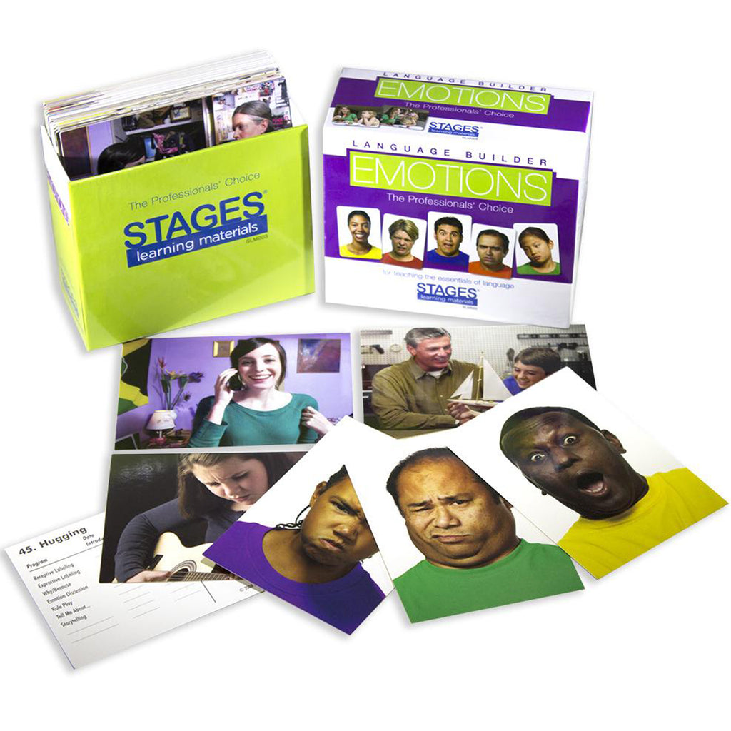Stages Learning Materials Language Builder Emotion Cards