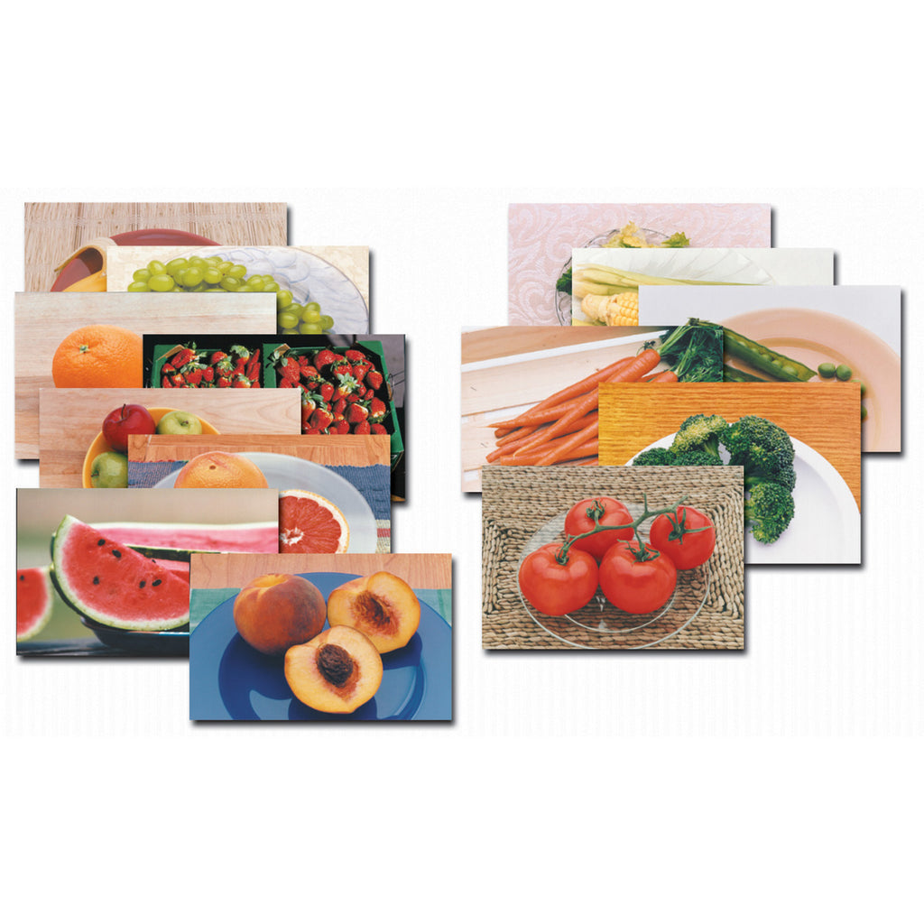 Stages Learning Materials Fruits & Vegetables Poster Set-14