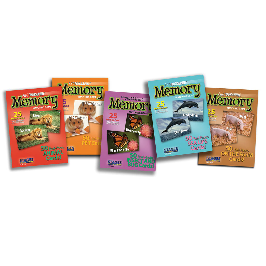 Stages Learning Materials Animal Memory Set