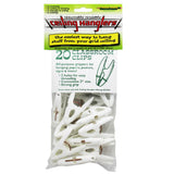Stikkiworks Ceiling Hanglers Classroom 20Pk White Clips