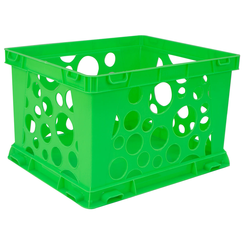 Storex Industries Mini Crate, Green (discontinued)