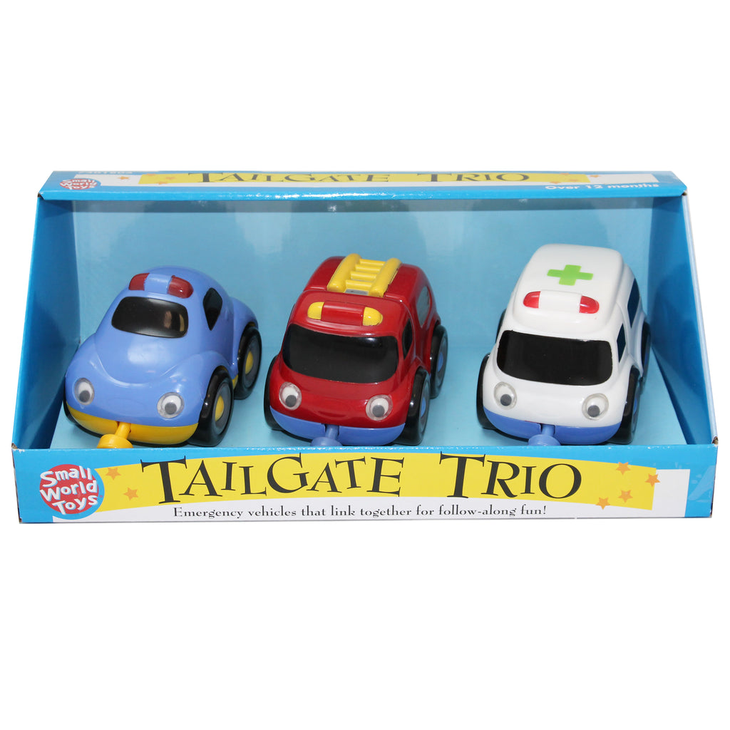 Small World Toys Tailgate Trio - Emergency