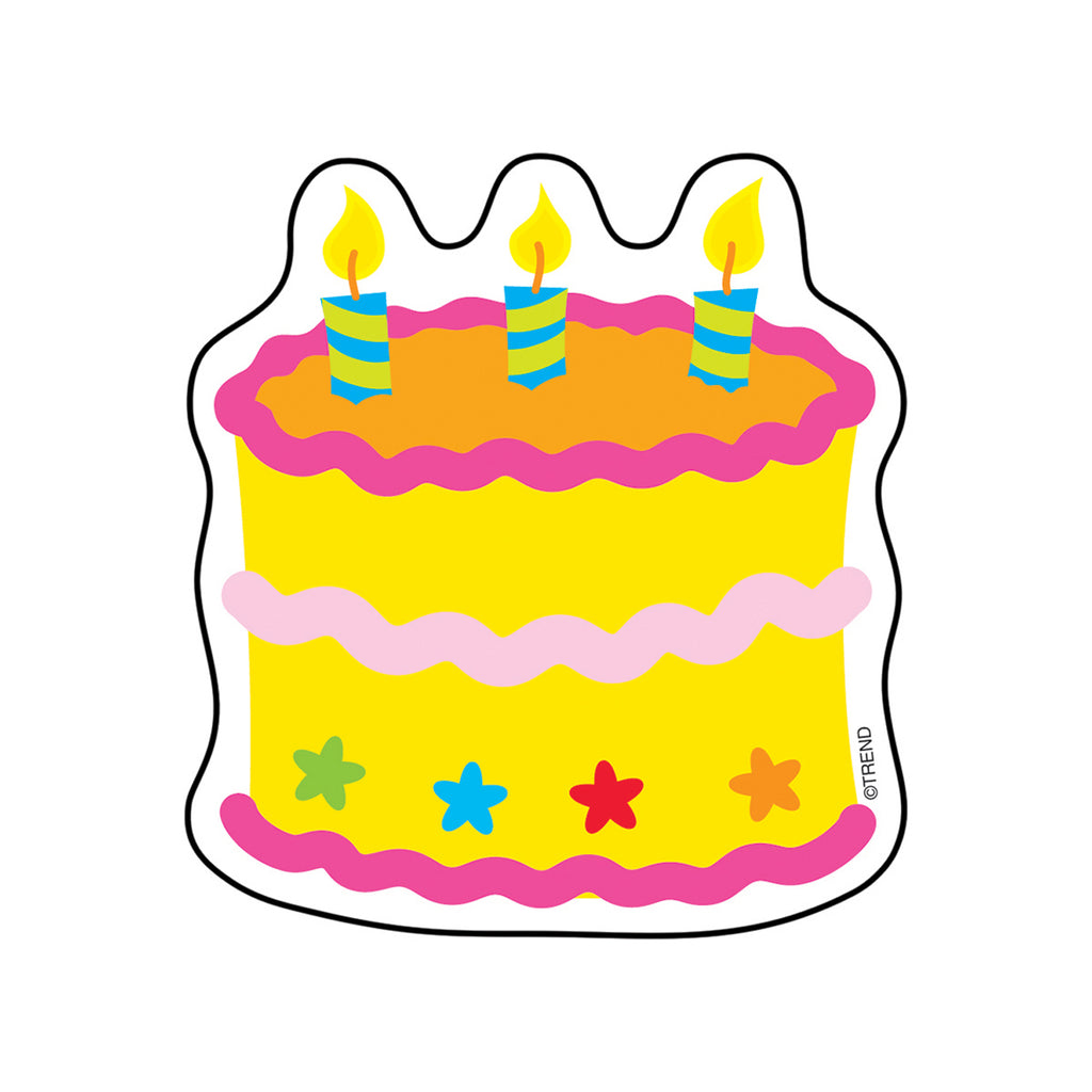 Trend Enterprises Birthday Cake Mini Accents