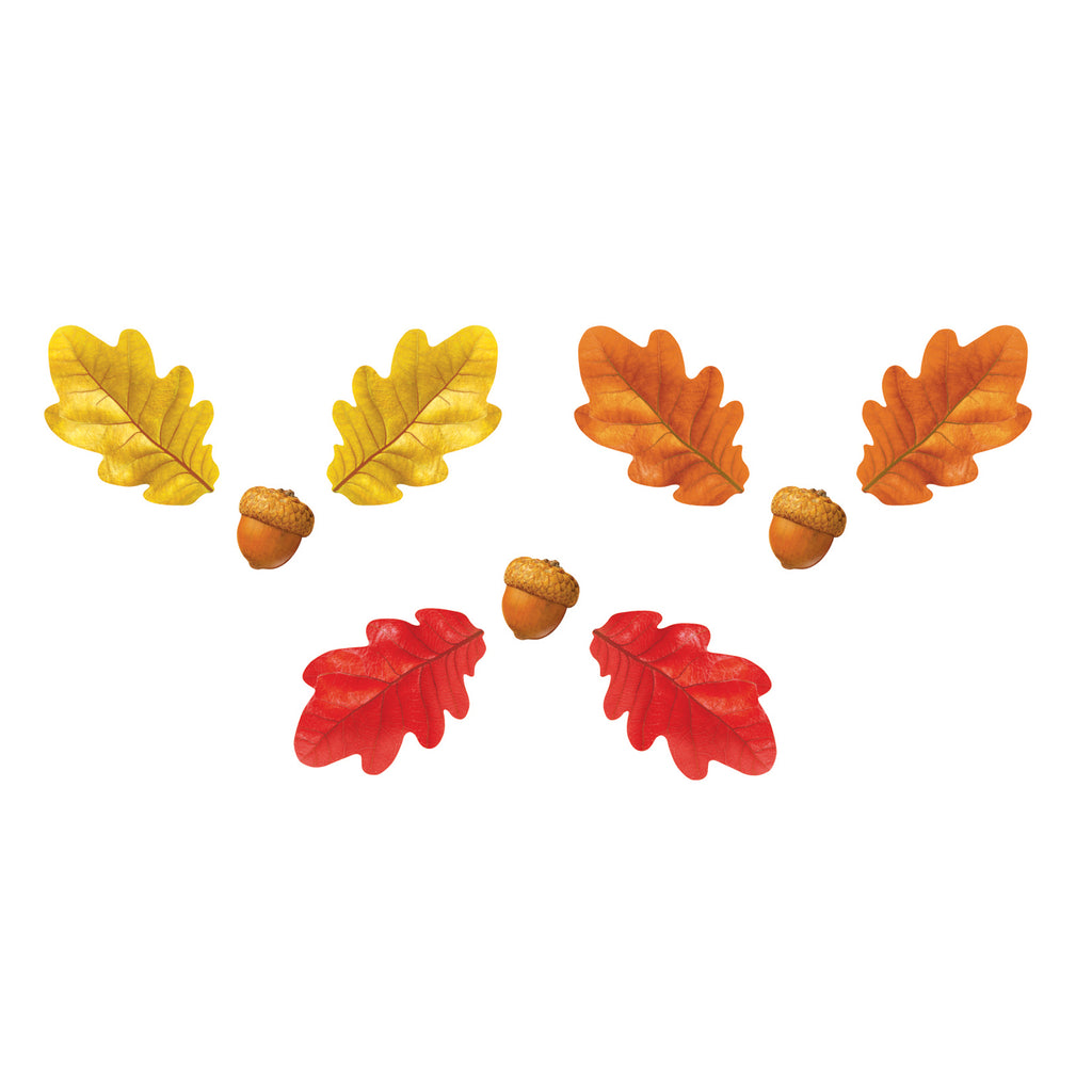 Trend Enterprises Fall Oak Leaves & Acorns Classic Accents® Variety Pack