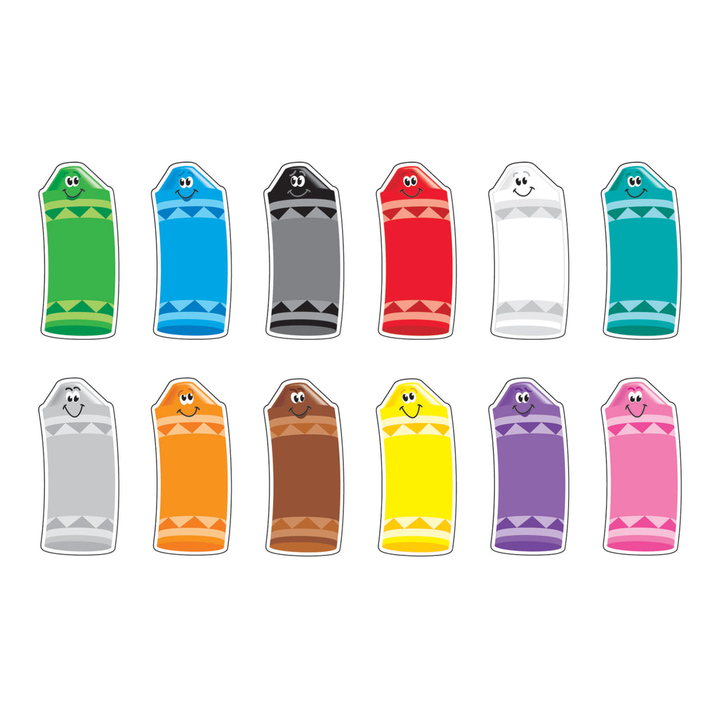 Trend Enterprises Crayon Colors Classic Accents® Variety Pack