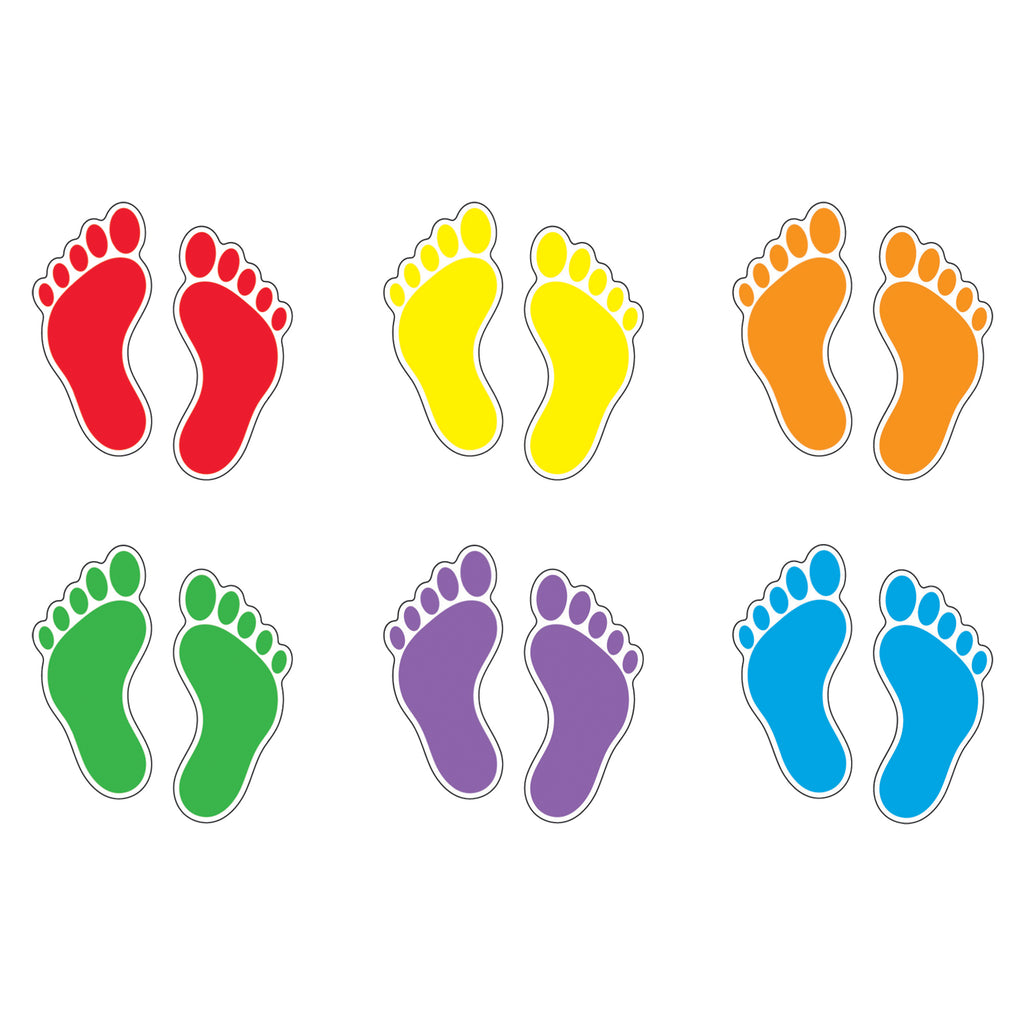 Trend Enterprises Footprints Classic Accents® Variety Pack