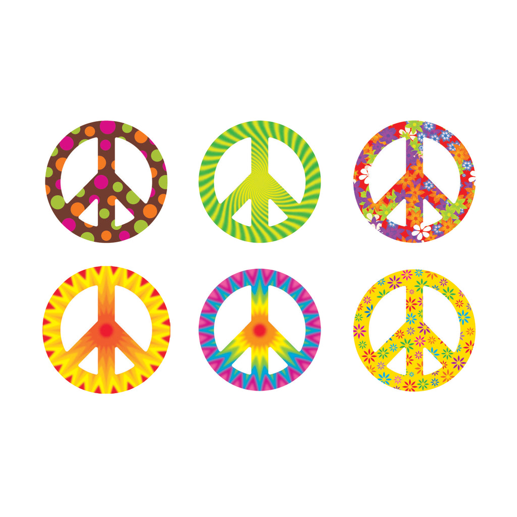 Trend Enterprises Peace Signs (Patterns) Classic Accents® Variety Pack (discontinued)
