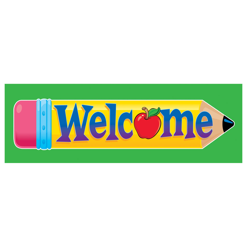 Trend Enterprises Welcome (Pencil) Bookmarks (discontinued)