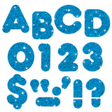 Trend Enterprises Blue Sparkle 4-Inch Casual Uppercase Ready Letters®