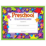Trend Enterprises Preschool Certificate PK-K Certificates & Diplomas