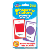 Trend Enterprises Shapes & Colors Memory Match Challenge Cards®