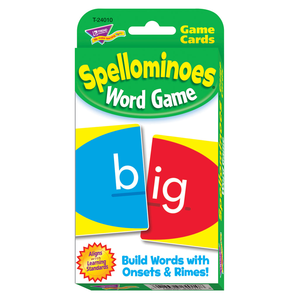 Trend Enterprises Spellominoes® Challenge Cards®