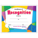 Trend Enterprises Certificate of Recognition Colorful Classics Certificates