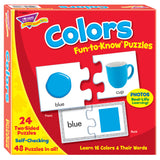 Trend Enterprises Colors Fun-to-Know® Puzzles