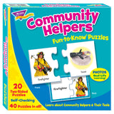 Trend Enterprises Community Helpers Fun-to-Know® Puzzles