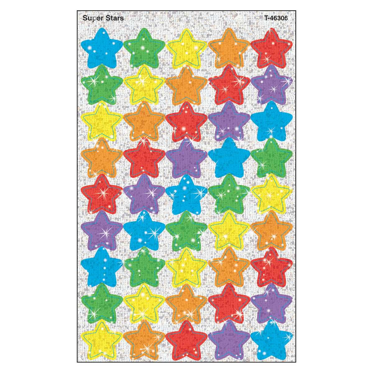 Trend Enterprises Super Stars superSpots® Stickers–Sparkle