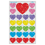 Trend Enterprises Sparkle Hearts superSpots® Stickers–Sparkle