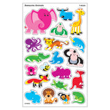 Trend Enterprises Awesome Animals superShapes Stickers–Large