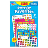 Trend Enterprises Everyday Favorites superSpots® & superShapes Stickers Variety Pack