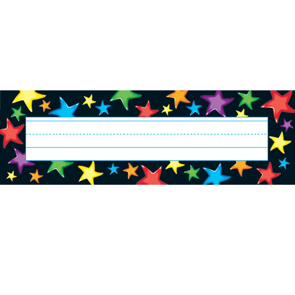 Trend Enterprises Gel Stars Desk Toppers® Name Plates