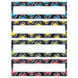Trend Enterprises Bold Strokes Circles Desk Toppers® Name Plates Variety Pack