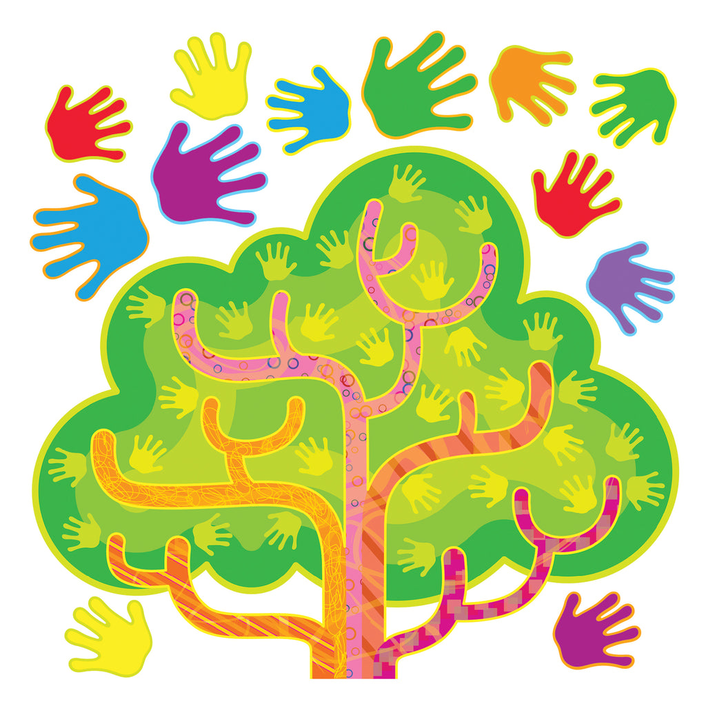 Trend Enterprises Hands in Harmony Learning Tree Bulletin Board Set