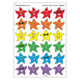 Trend Enterprises Colorful Star Smiles/Fruit Punch Stinky Stickers®–Small