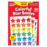 Trend Enterprises Colorful Star Smiles Stinky Stickers® Value Pack