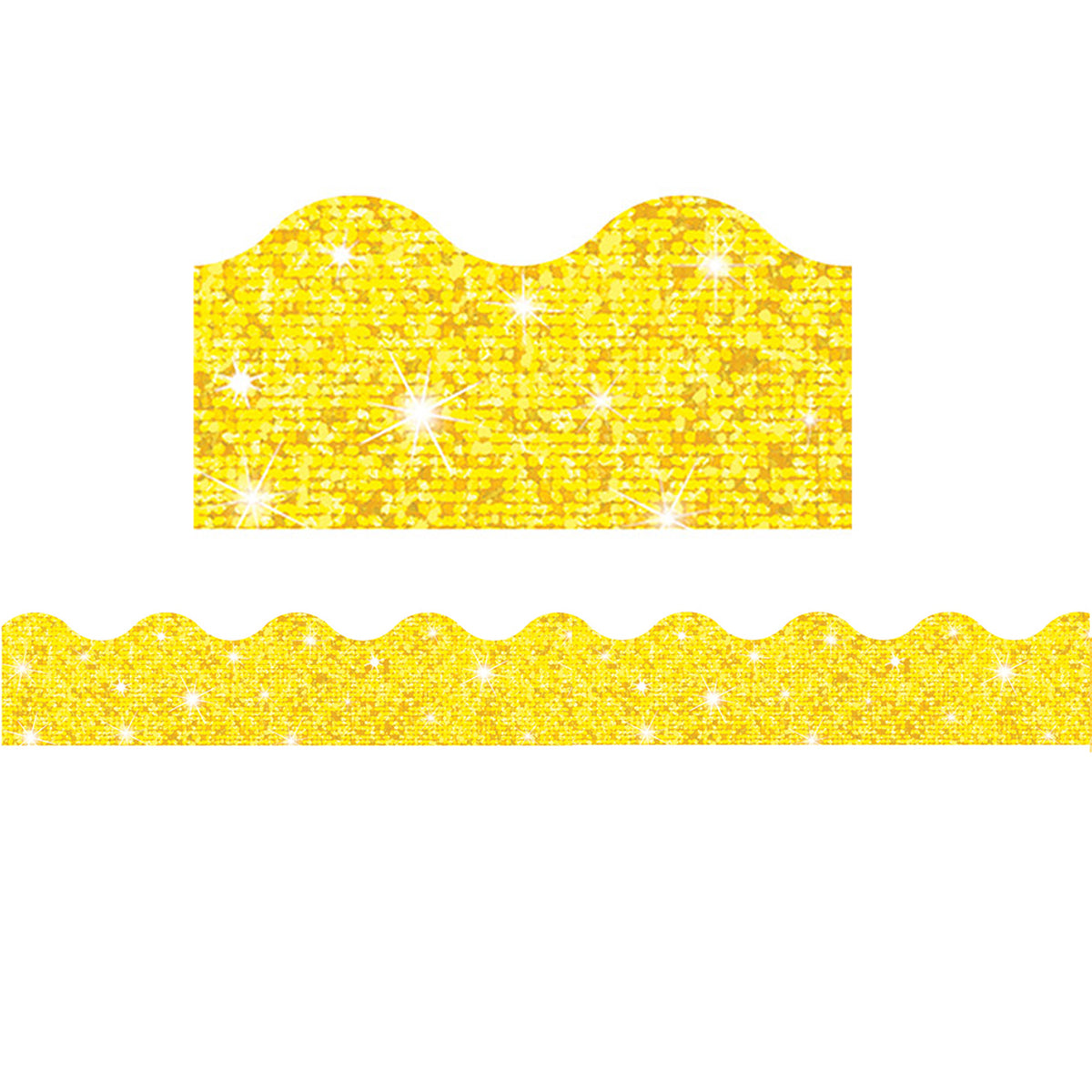 Trend Enterprises Yellow Terrific Trimmers®–Sparkle
