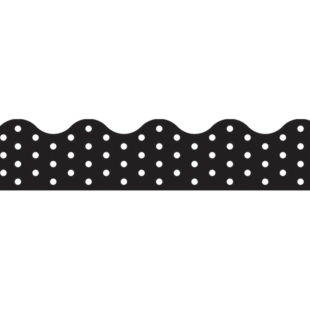 Trend Enterprises Polka Dots Black Terrific Trimmers®