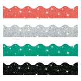 Trend Enterprises Sparkle Solids Terrific Trimmers® & Bolder Borders® Variety Pack (discontinued)