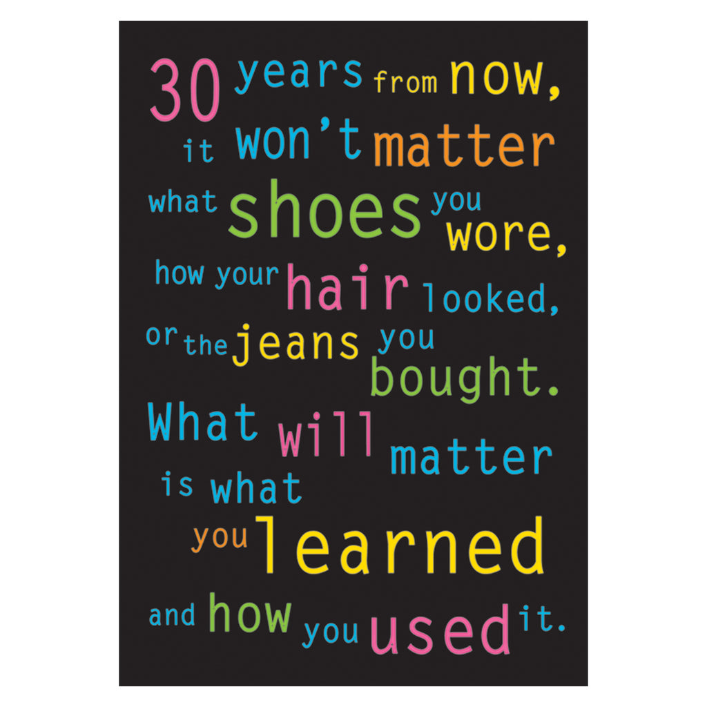 Trend Enterprises 30 years from now... ARGUS® Poster