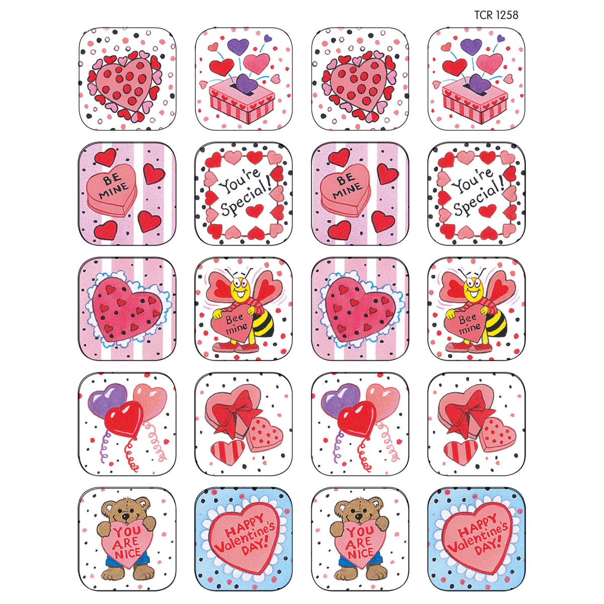Teacher Created Resources Valentine's Day Stickers