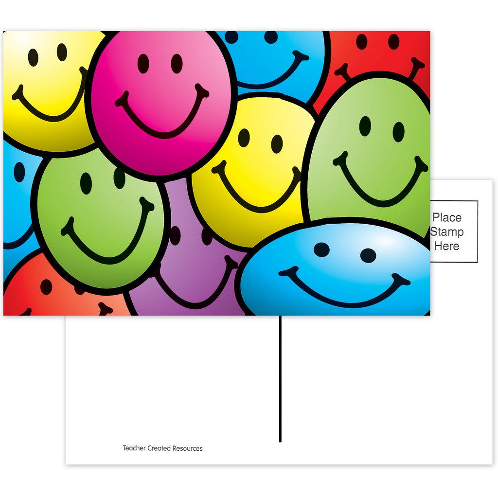 Teacher Created Resources Smiley Faces Postcards