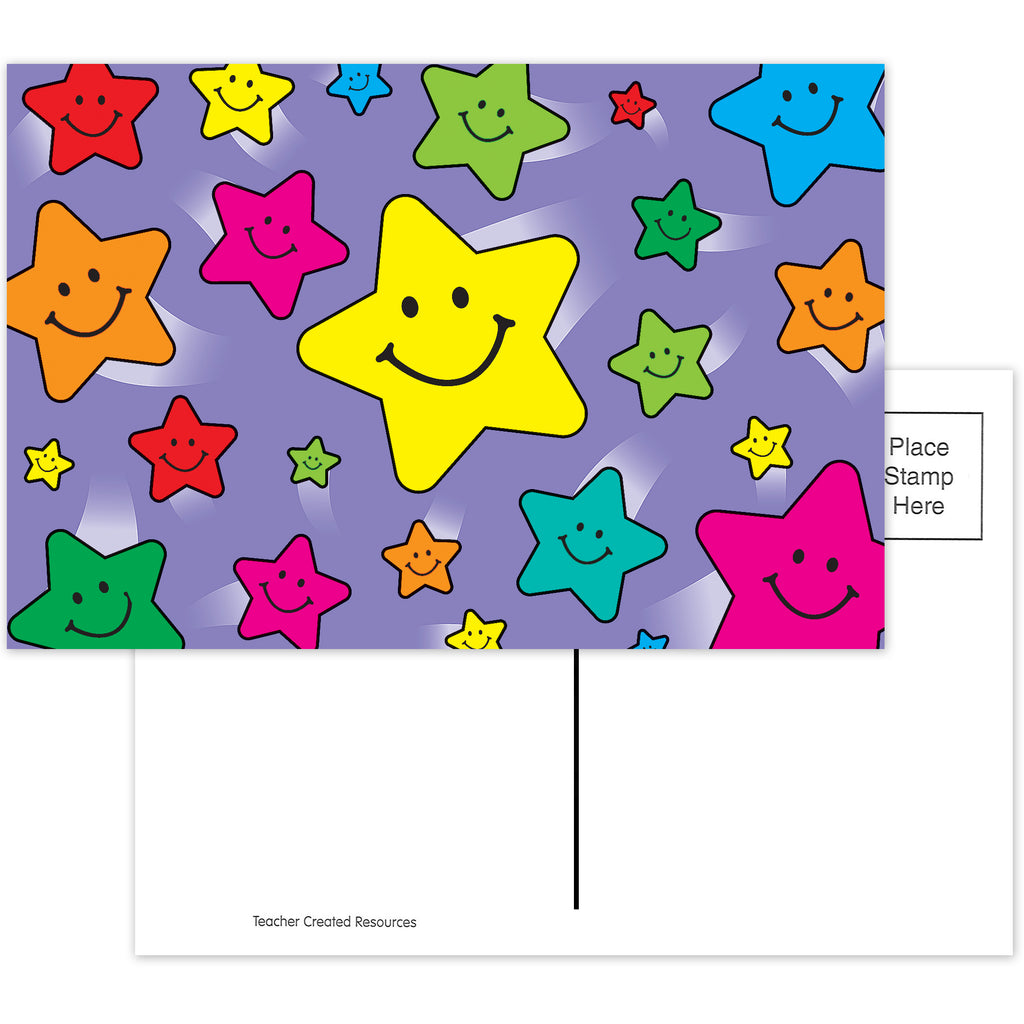 Teacher Created Resources Happy Stars Postcards (discontinued)