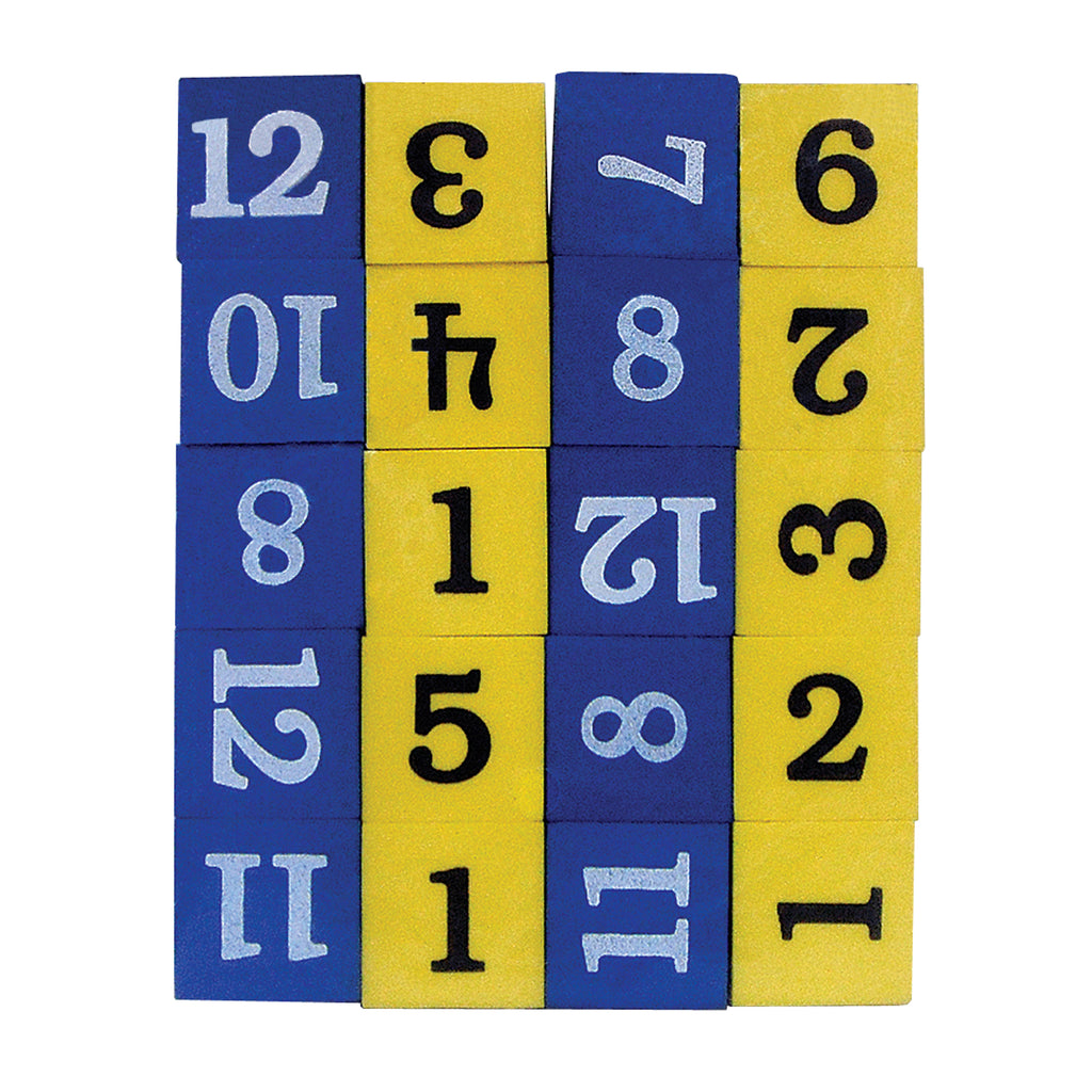 Teacher Created Resources Foam Numbered Dice (Numerals 1-12)