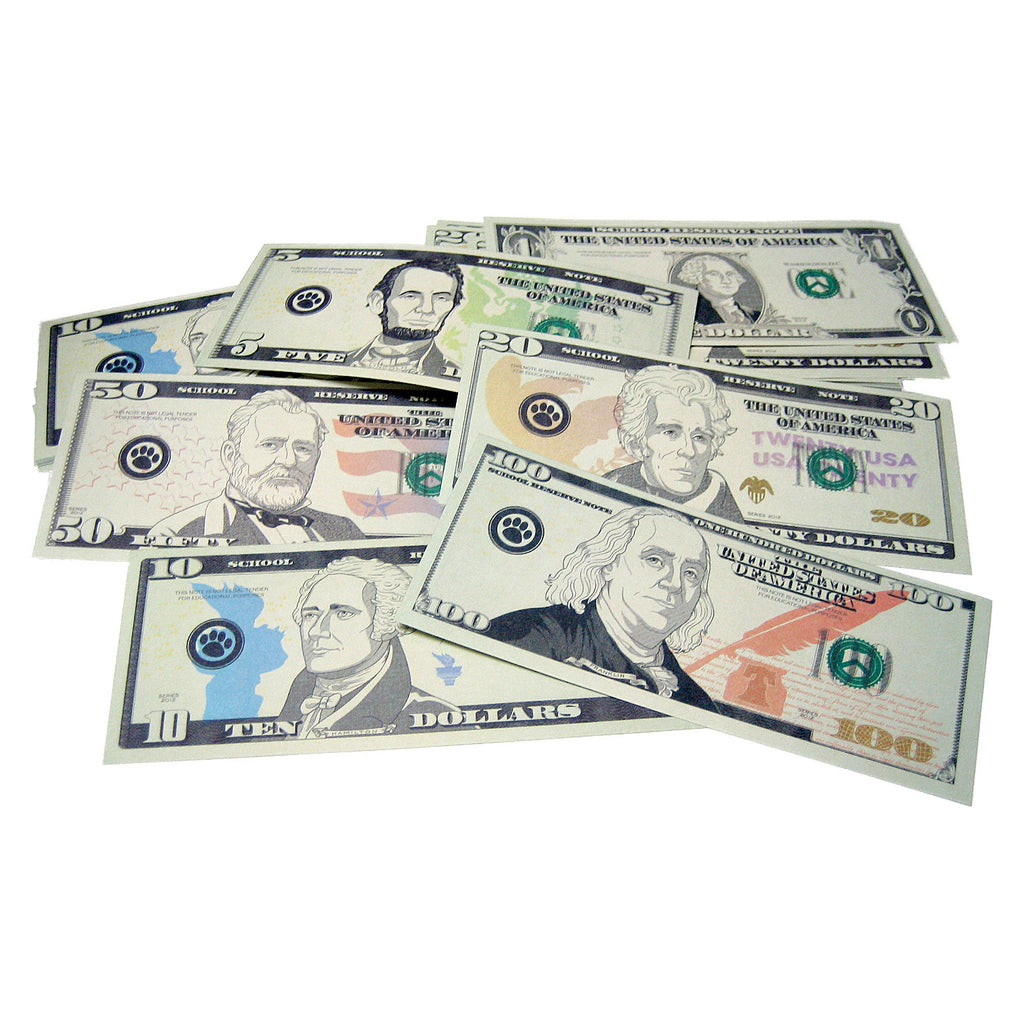 Teacher Created Resources Play Money: Assorted Bills