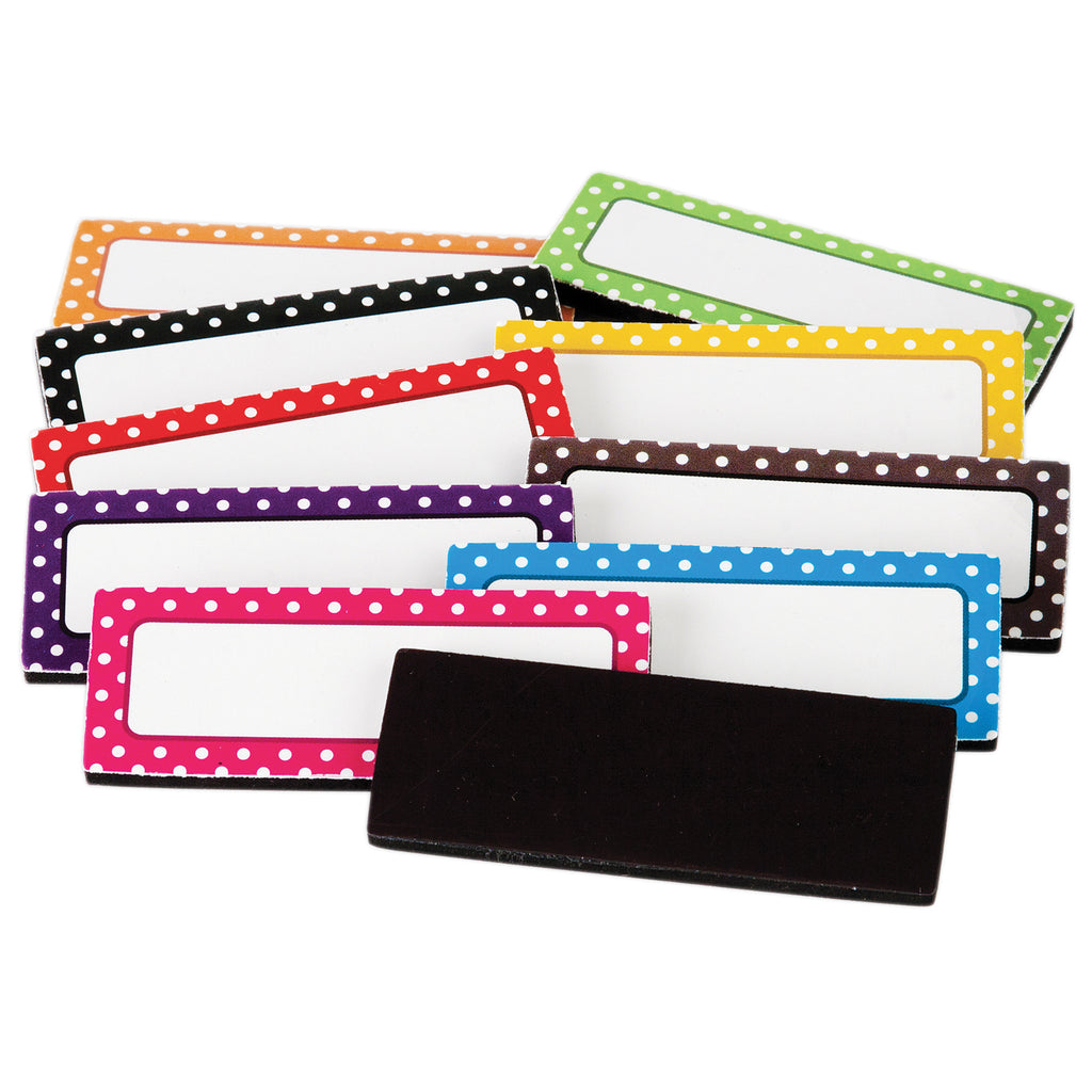 Teacher Created Resources Polka Dots Magnetic Labels