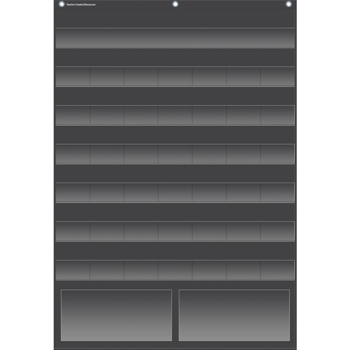 Teacher Created Resources Black Calendar Pocket Chart