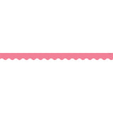Teacher Created Resources Light Pink Scalloped Bulletin Board Border
