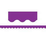Teacher Created Resources Purple Scalloped Bulletin Board Border Trim