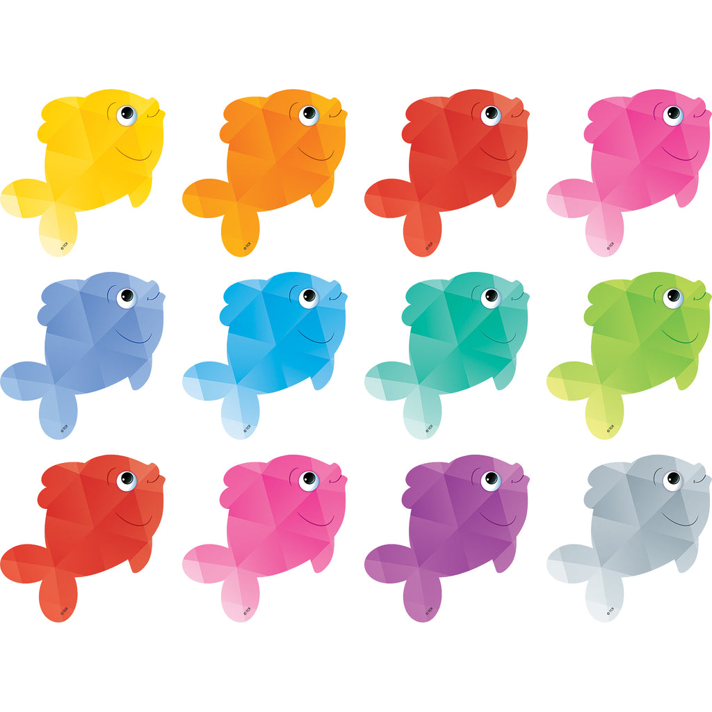 Teacher Created Resources Colorful Fish Mini Accents