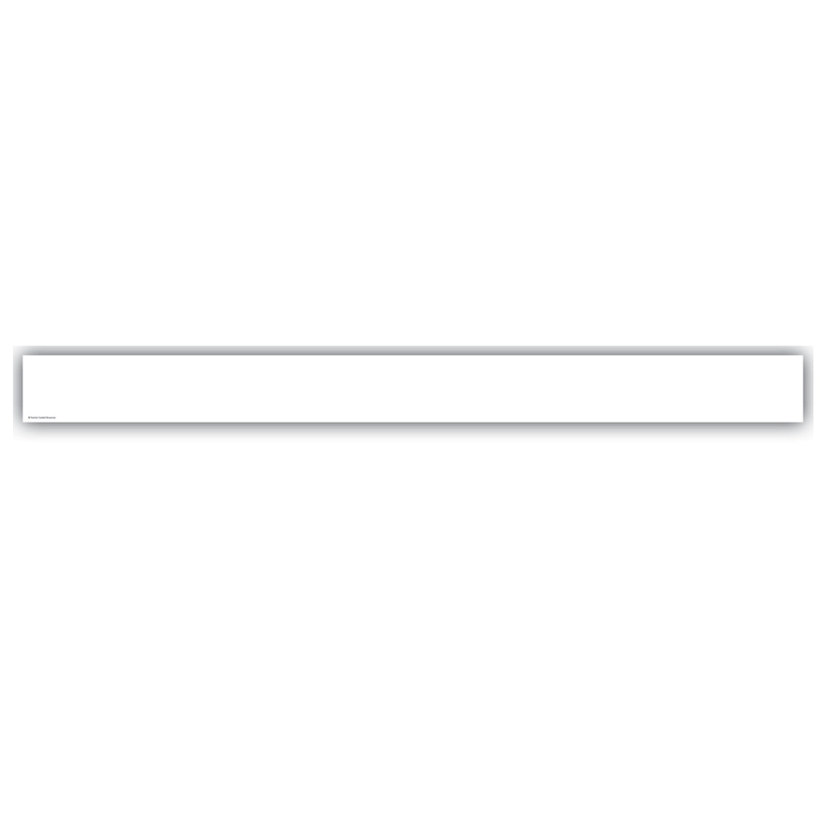 Teacher Created Resources White Straight Bulletin Board Border