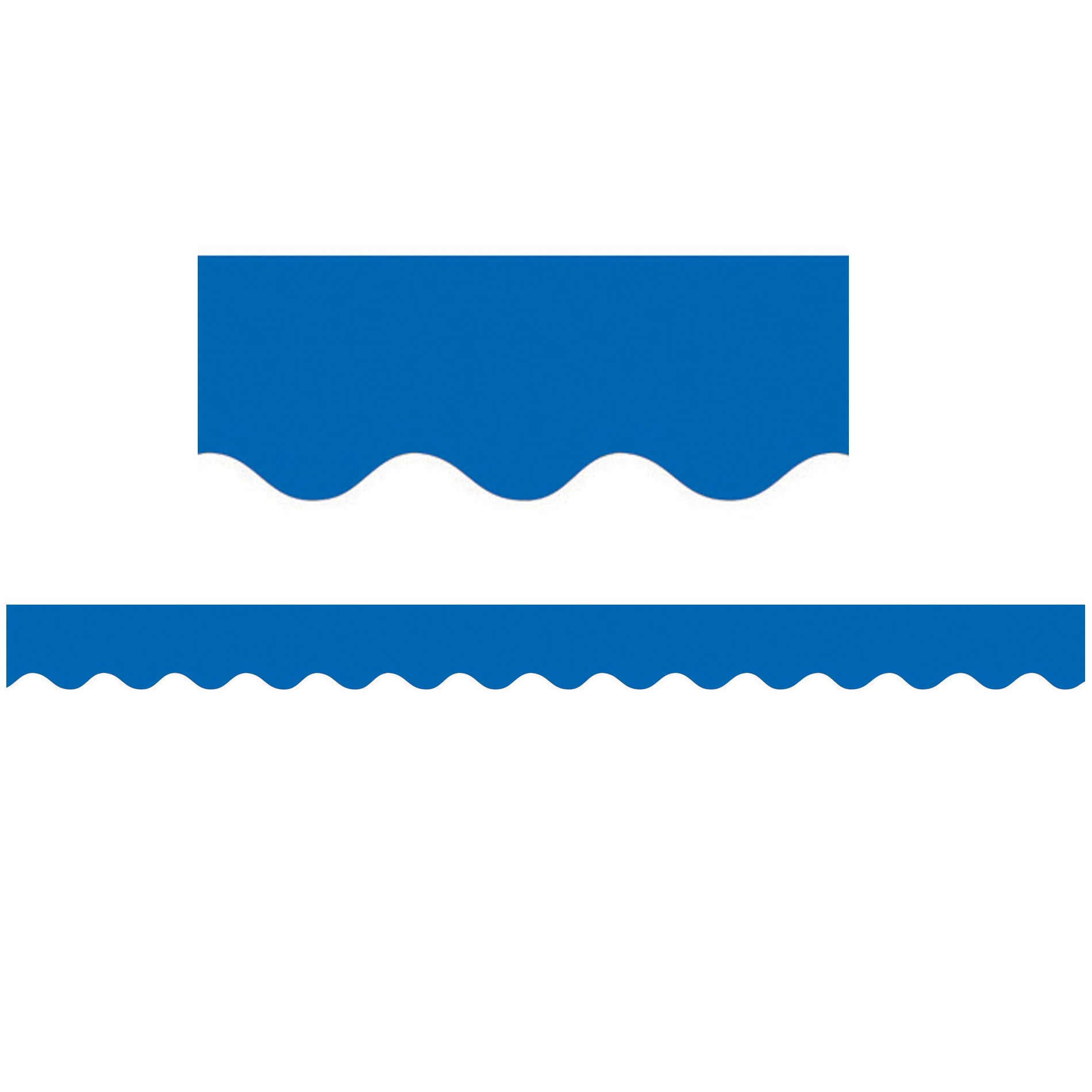 Teacher Created Resources Blue Scalloped Border Trim | TCR4173