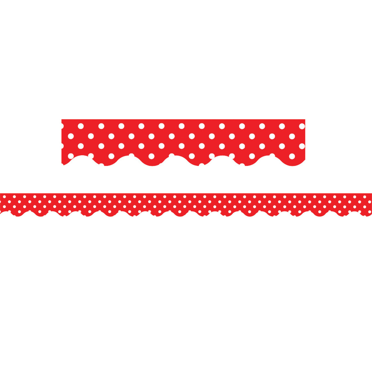 Polka Dot Magnetic Border Teacher Created Resources Black Mini Polka ...