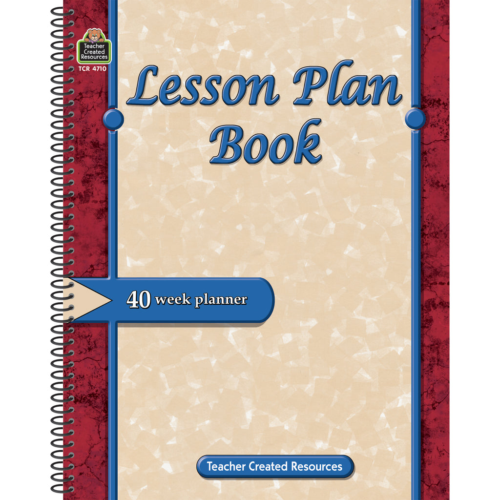 Teacher Created Resources Simple Lesson Plan Book (discontinued)