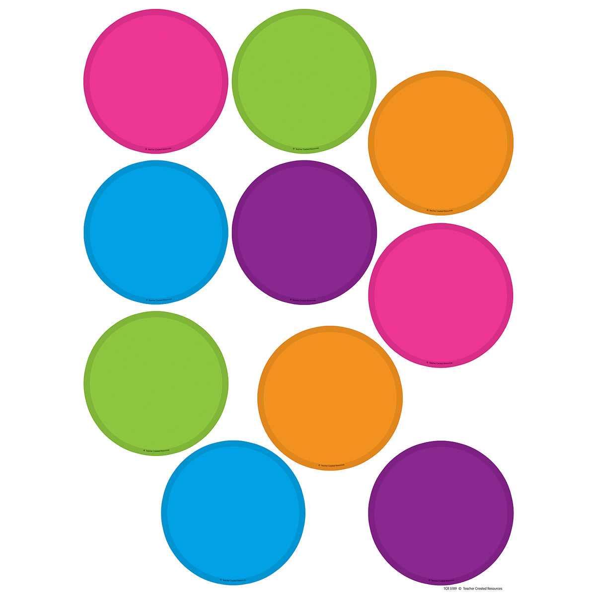 Teacher Created Resources Bright Circles Accents